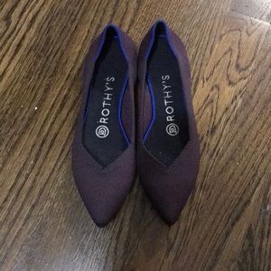Rothy's pointed flats